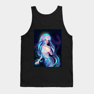 Opal Blue Mermaid Tank Top